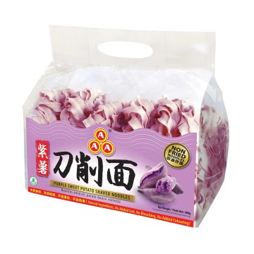 AAA Purple Sweet Potato Shaved Noodles 400g