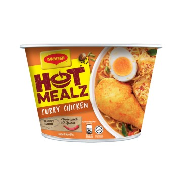 Maggi Hot Mealz Curry Chicken Bowl Noodles 99g