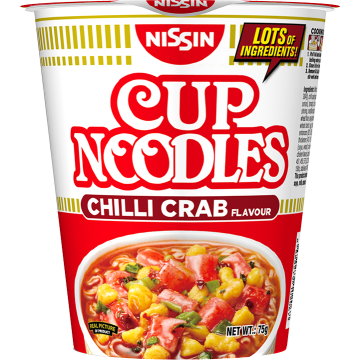 Nissin Chilli Crab Cup Noodles 75g