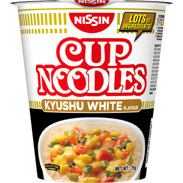 Nissin Kyushu White Cup Noodles 75g