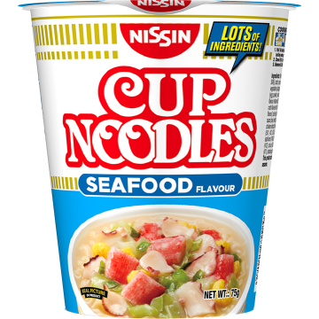 Nissin Tom Yam Seafood Cup Noodles 75g