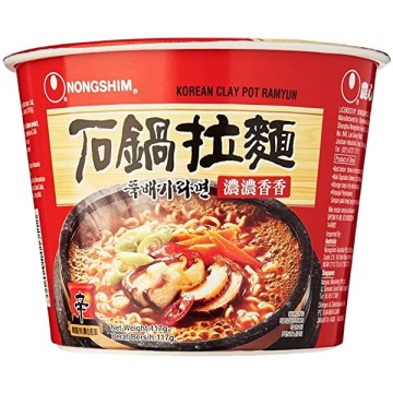 Nongshim Korean Clay Pot Ramyun Bowl 117g