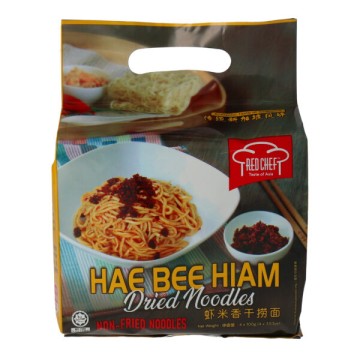 Red Chef Hae Bee Hiam Dried Noodles 100gx4