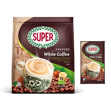 Super 3in1 White Coffee Hazelnut 36gX15s