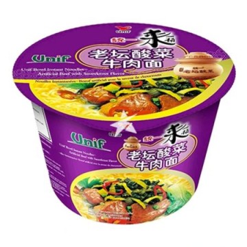 Unif Tung-1 Beef with Sauerkraut Bowl Noodles 125g