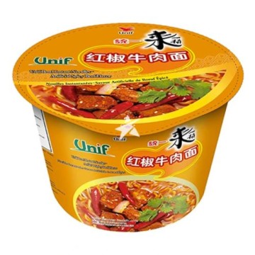 Unif Tung-1 Stewed Pork Chop Bowl Noodles 110g