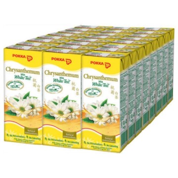 Pokka Chrysanthemum White Tea Packet 24 x 250ml