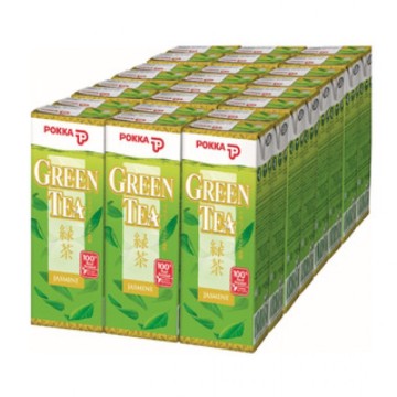 Pokka Green Tea Packet 24 x 250ml