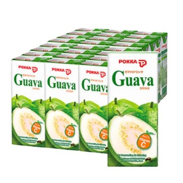 Pokka Guava Juice Drink Packet 24 x 250ml