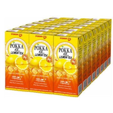 Pokka Lemon Tea Packet 24 x 250ml