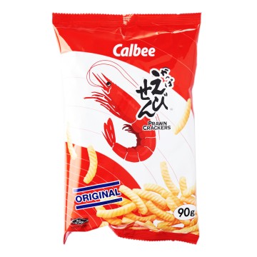 Calbee Prawn Crackers Original 90g