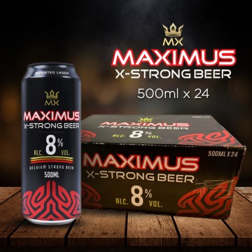 Maximus X-Strong Beer 500ml x 24