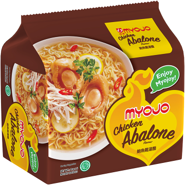 Myojo Instant Noodles Chicken Abalone 79gx5