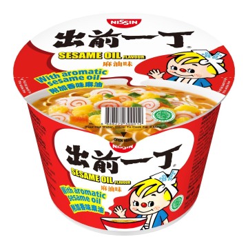 Nissin Bowl Noodles Sesame Oil Flavour 110g