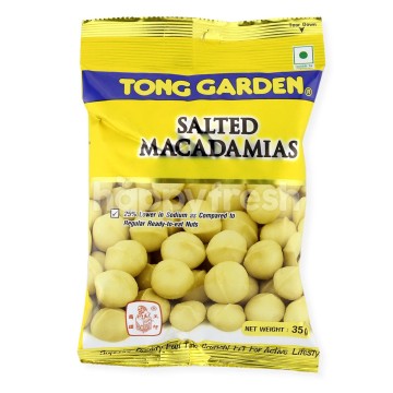 Tong Garden Salted Macadamias 35g