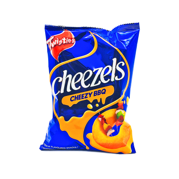 Twisties Cheezels Cheezy BBQ 60g